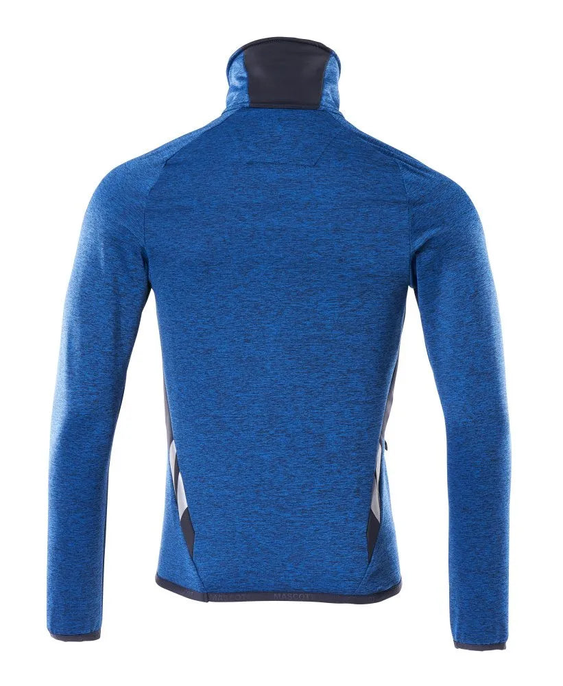 Mascot Accelerate Fleece Jumper Half Zip Blue/Navy