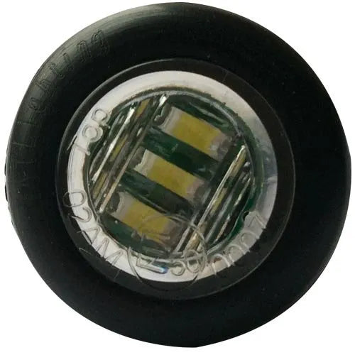 247 Amber LED Marker Lamp - White