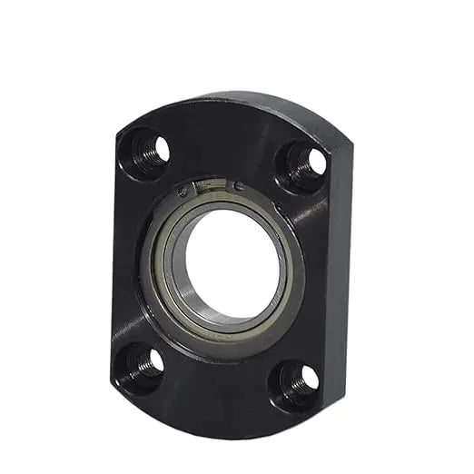 Compact Carbon Steel Single Bearing Seat with Retaining Ring Flange