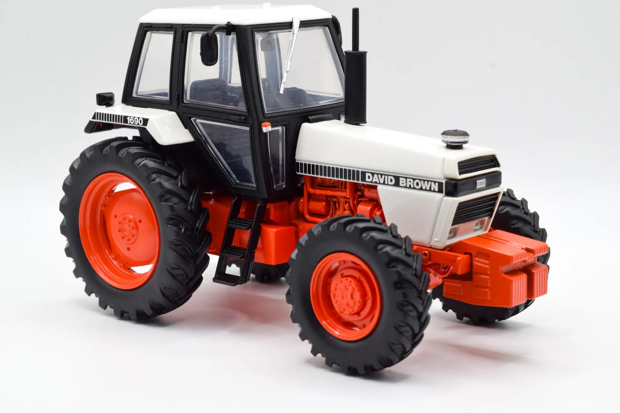 David Brown 1690 Model Tractor 1:32 Scale Die‑Cast 4WD by Universal Hobbies (1979‑83)