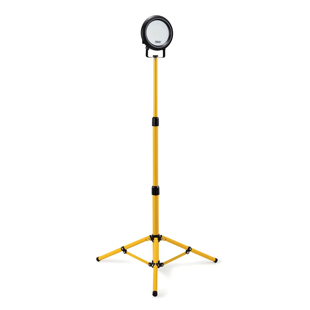 Defender DF4000 LED Site Light - Single Head, 230V with Telescopic Tripod