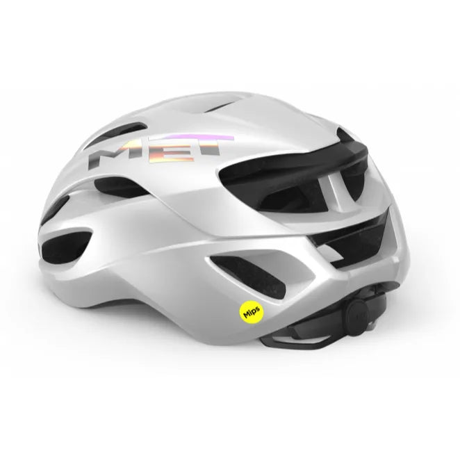 MET Rivale MIPS 56‑58 cm Medium White Road Cycling Helmet - MIPS Protection
