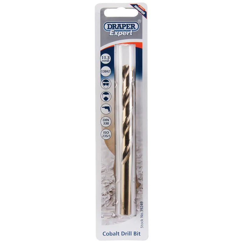 Draper 11.3mm HSS Cobalt Drill Bit