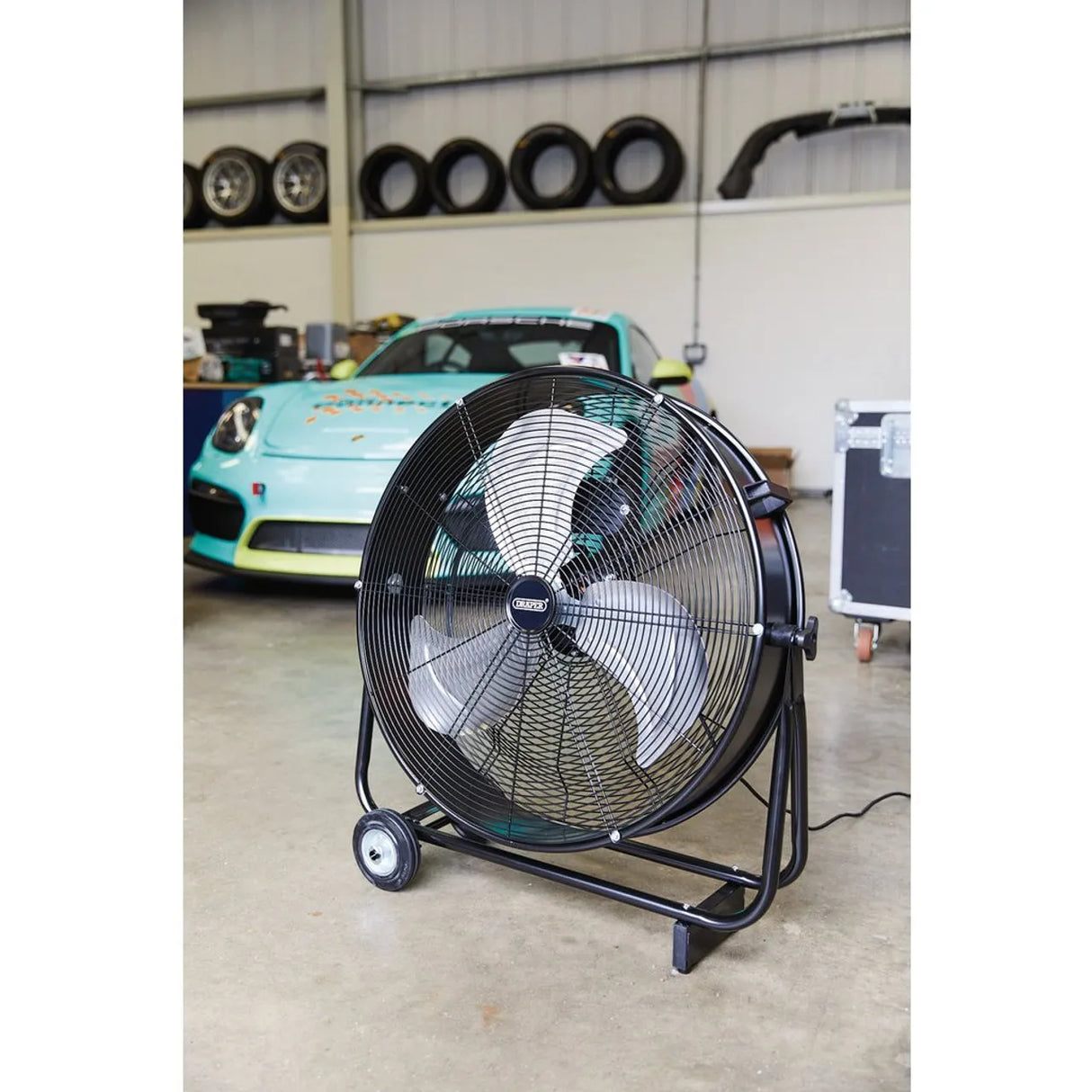 Draper Drum Fan 230V, 24"/610mm