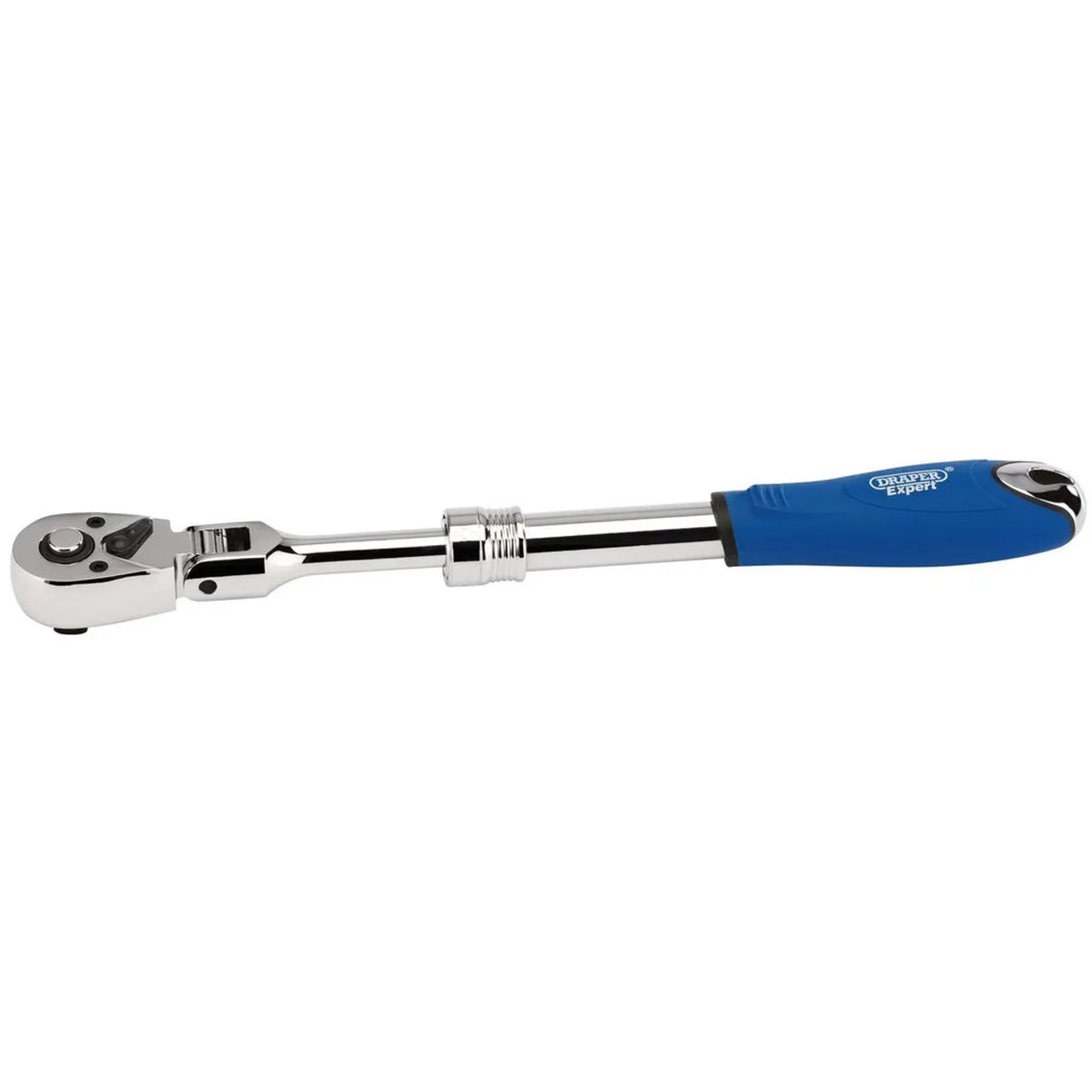 Draper 3/8" Sq. Dr. 72 Tooth Flexible Head Extending Reversible Ratchet