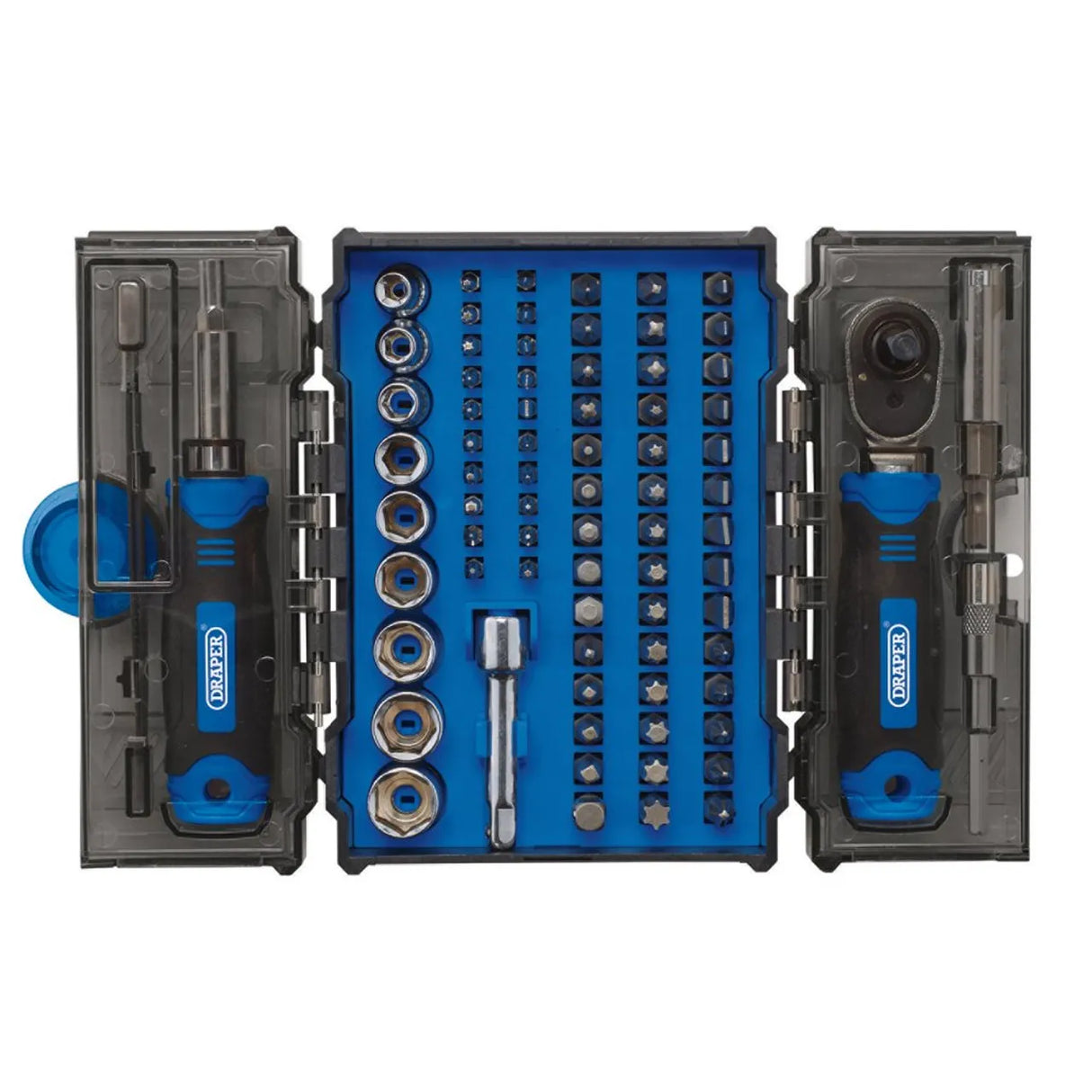 Draper Ratchet and Screwdriver Bit Set (78 Piece)
