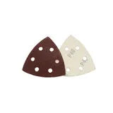 Draper Delta Sanding Sheets with Hook and Loop, 93mm, Assorted Grit (Pack of 10)
