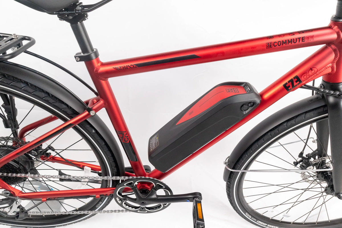 EzeGo Commute EX Gents Red Electric Bike