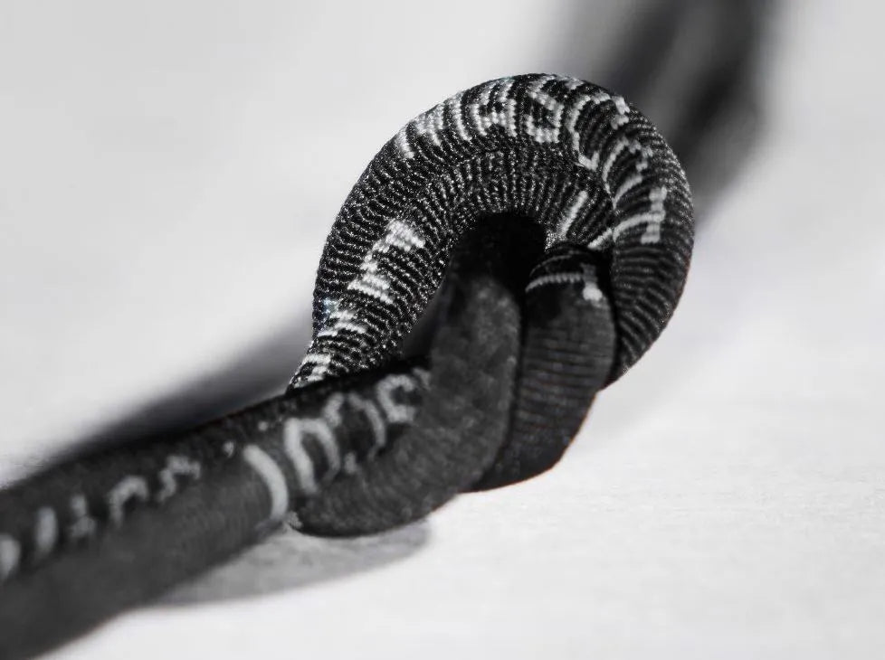 FT070-980-0909 Black Laces - Durable Polyester Shoelaces, 130cm