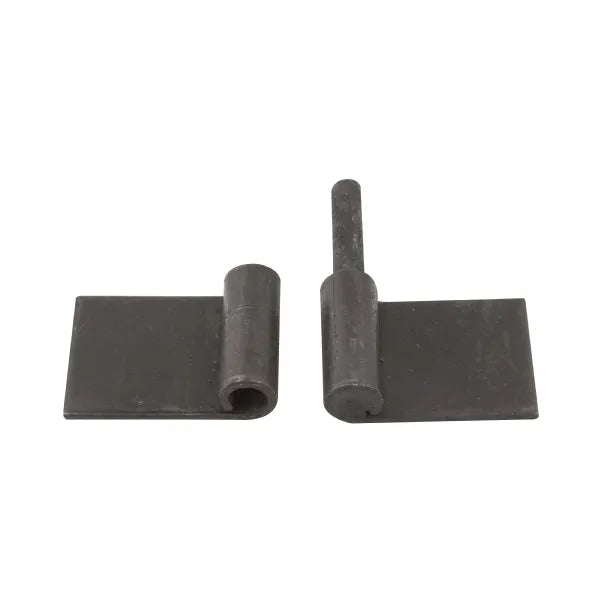 G19937-PP Left Hand Lift Off Trailer Hinge Set - Weld-On 45 x 38 x 8mm