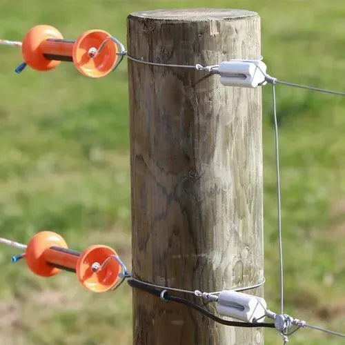 Gallagher Soft Touch Gate Handle x4 pack Orange for Rope/Wire