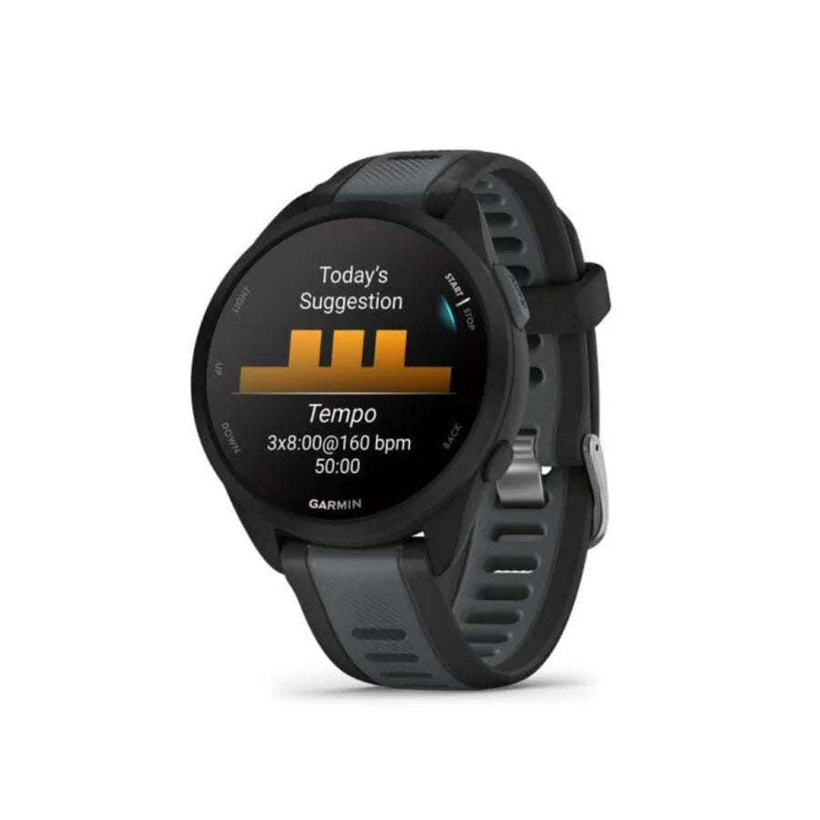 Garmin Forerunner 165 Music, Black and Slate Grey