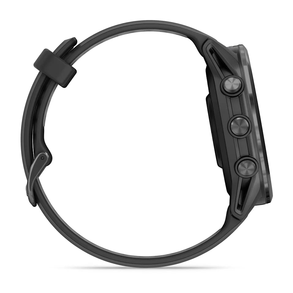Garmin Forerunner 970 Smartwatch Black - Titanium Bezel, AMOLED Display, Multiband GPS & Built-In Maps