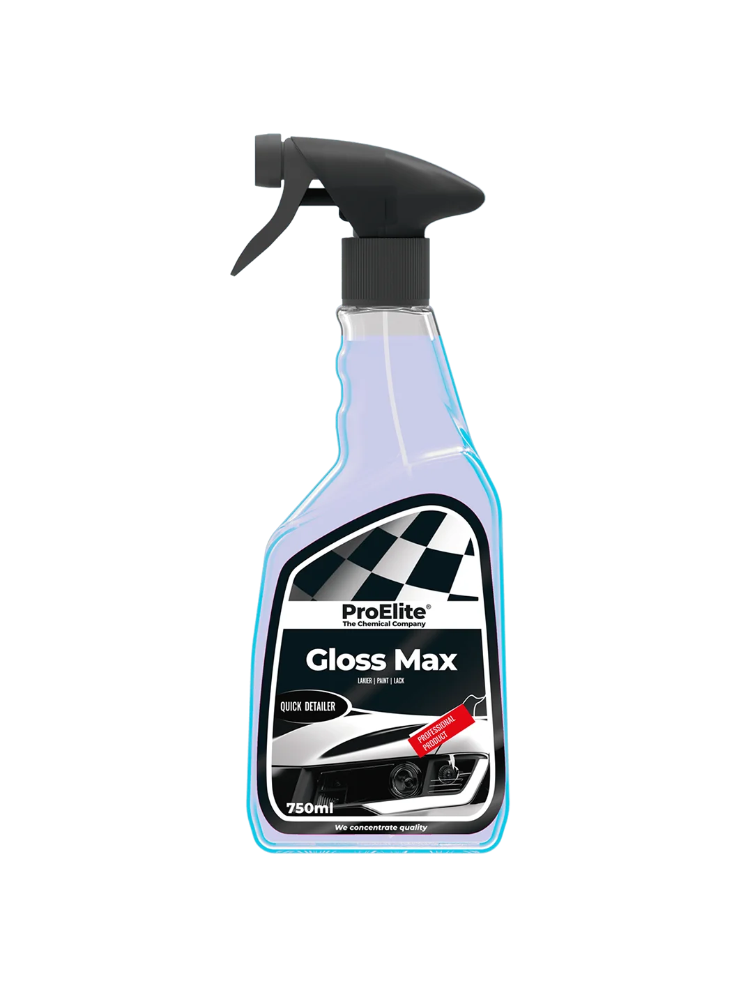 ProElite Gloss Max Quick Detailer for Car Polish 750ml