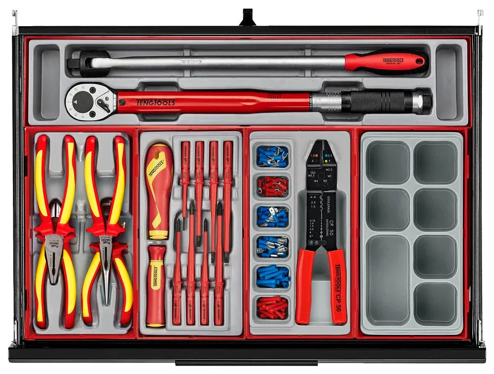 Teng Tools 26" PRO35™ Mega Master tool kit 1033 pieces black