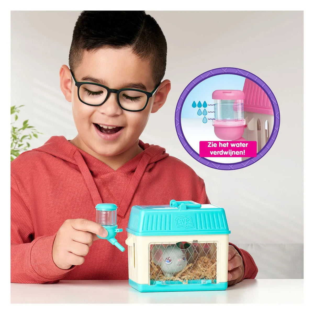 Little Live Pets Mama Surprise Mini Toy Figure Mouse - Blue
