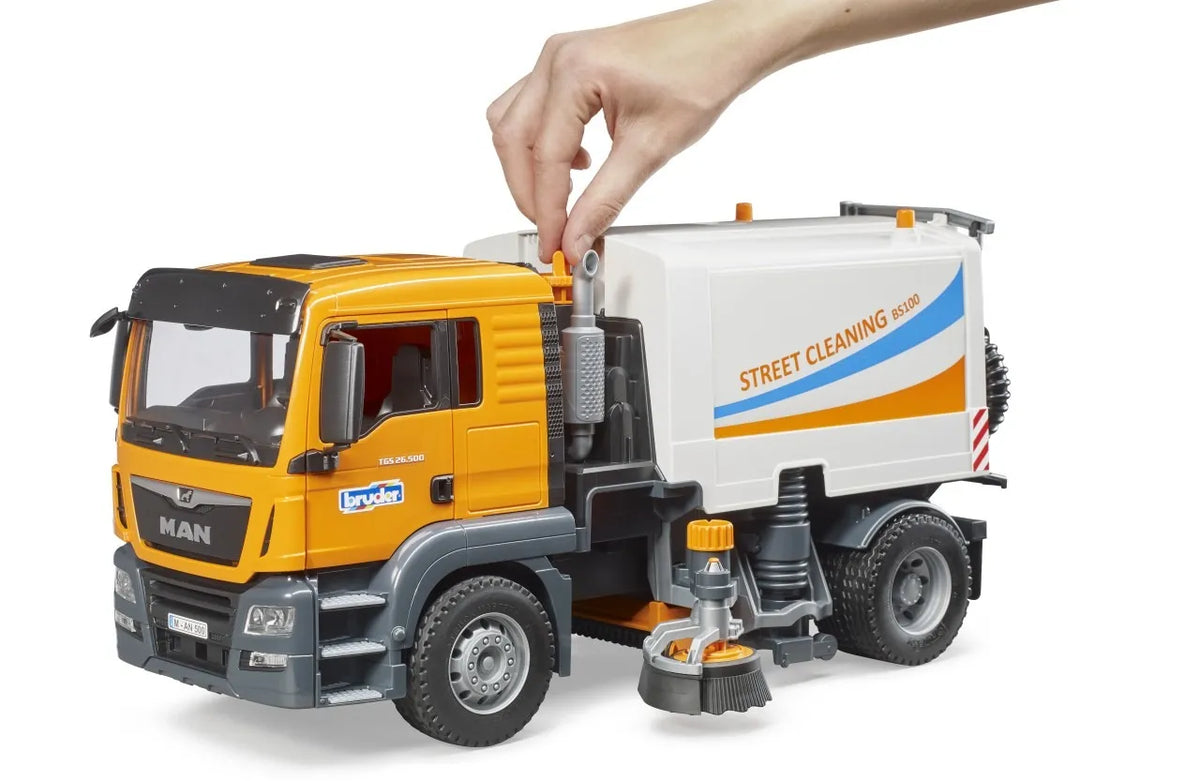 Bruder MAN TGS Street sweeper