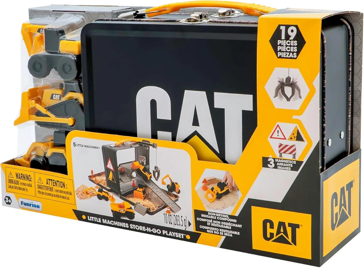 CAT Little Machines Store N GO Playset + Compound