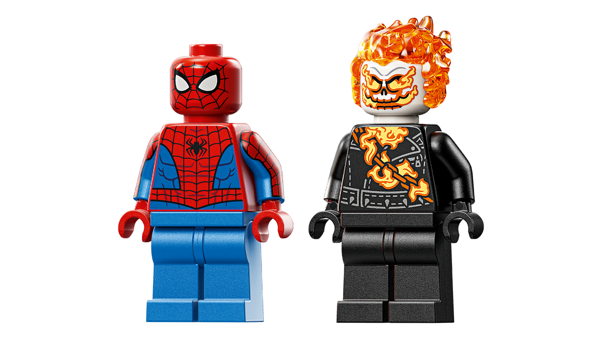 LEGO Marvel 76335 Spider-Man vs. Ghost Rider Motorcycle