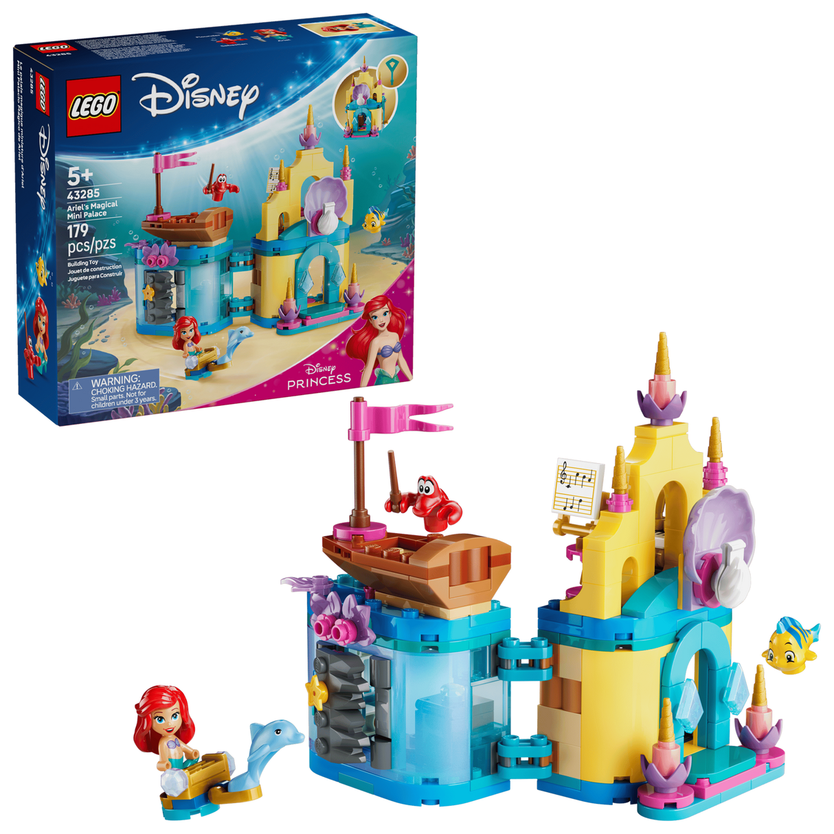 LEGO Disney 43285 Ariels Magical Mini Palace