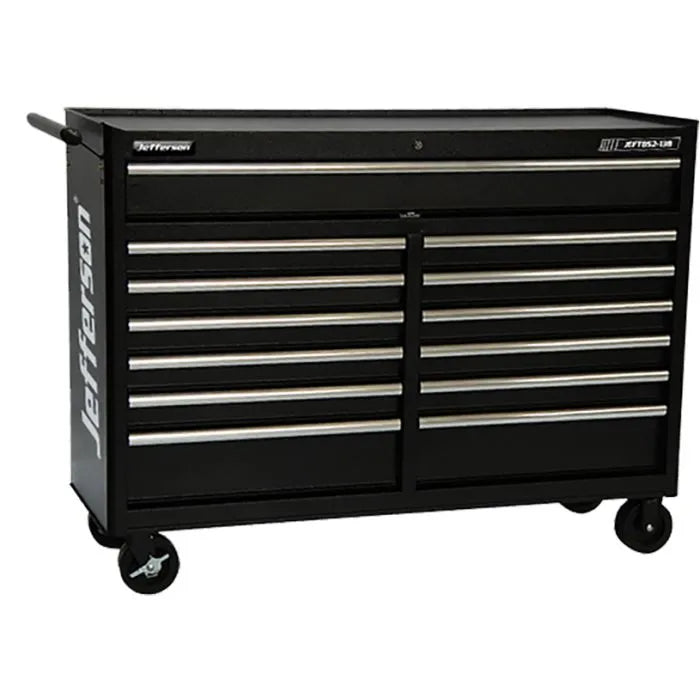 Jefferson Black 13 Drawer Bottom Mobile Tool Chest