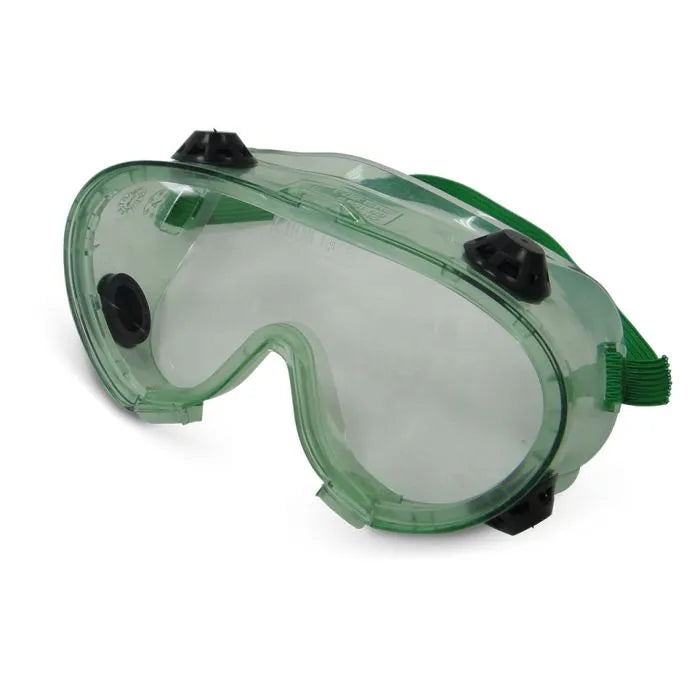 Jefferson Clear Safety Goggles - Lightweight PVC Body