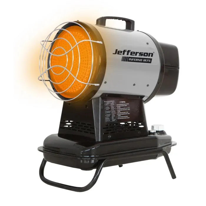 Jefferson Inferno iR75 Infrared 75 Space Heater
