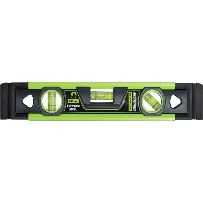Jefferson 230mm Torpedo Spirit Level with Magnetic Base