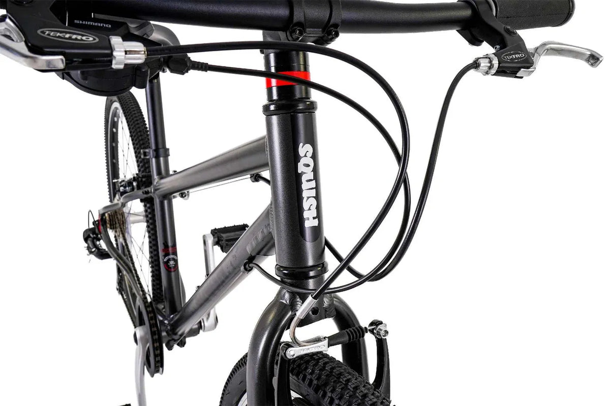 Junior Grey Squish Bike 15" Frame, 26" Wheels for Ages 11+ | Lightweight Alloy Kids' Bike