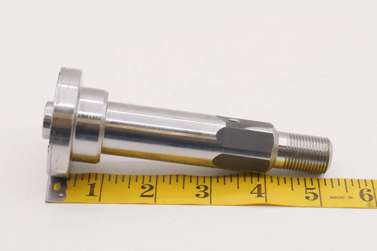 K5221-71222 Kubota Blade Shaft - OEM Shaft for Left-Side Pulley Holders G18/21