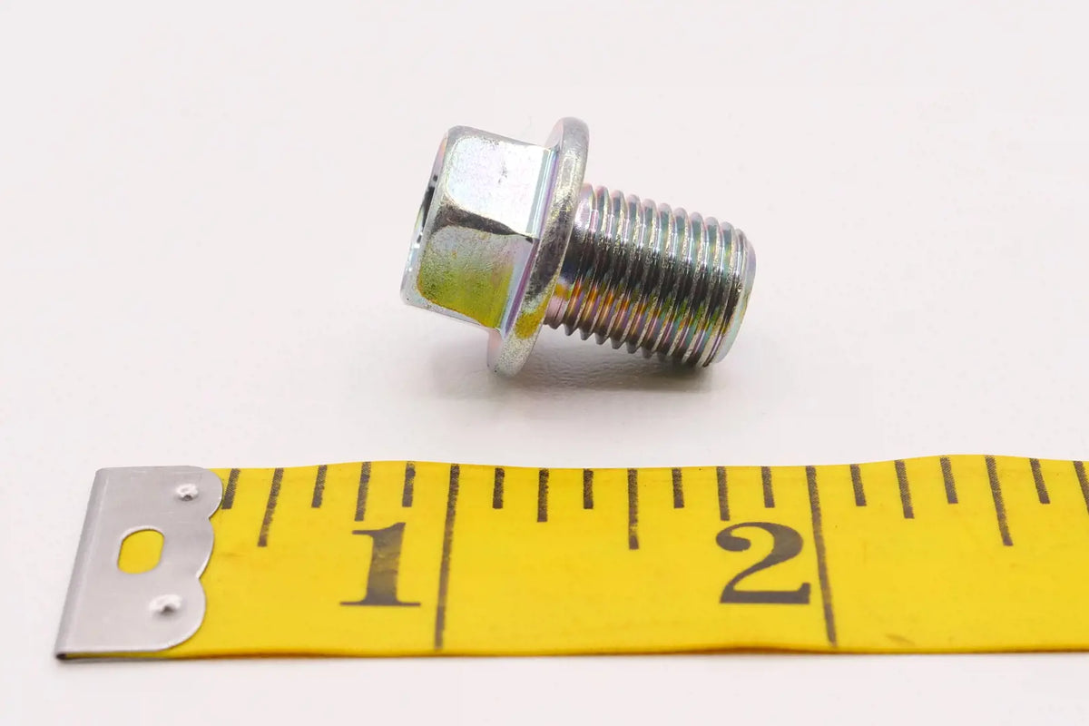 Kubota 13901-33750 Drain Plug - Genuine Oil Pan, Cylinder & Radiator Plug