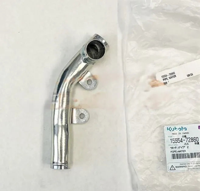Kubota 15554-72850 Water Pipe | Genuine OEM Coolant Line for B7100, B1750, B2150