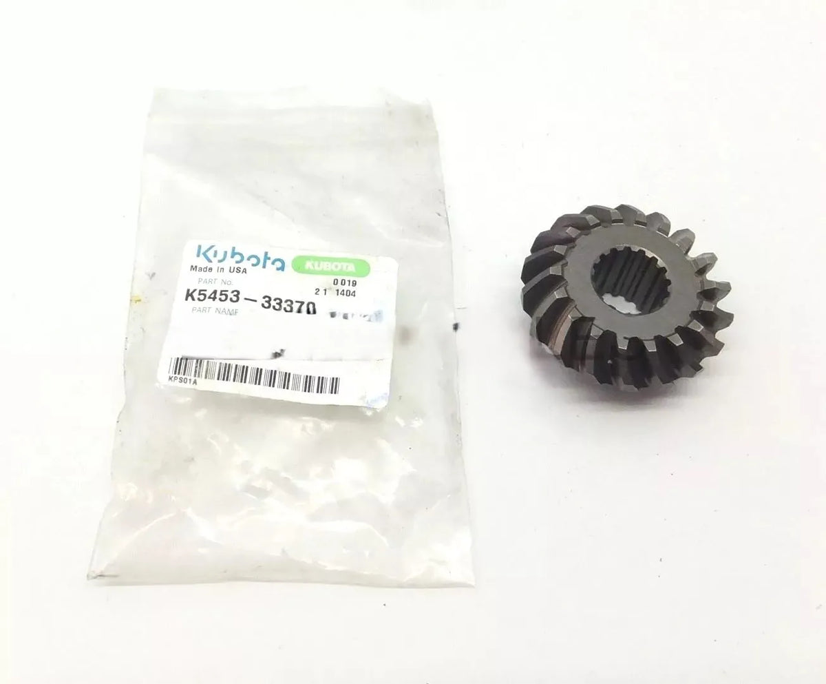 Kubota K5453-33330 Spiral Gear for RCK48-G23 Bevel Gear Case