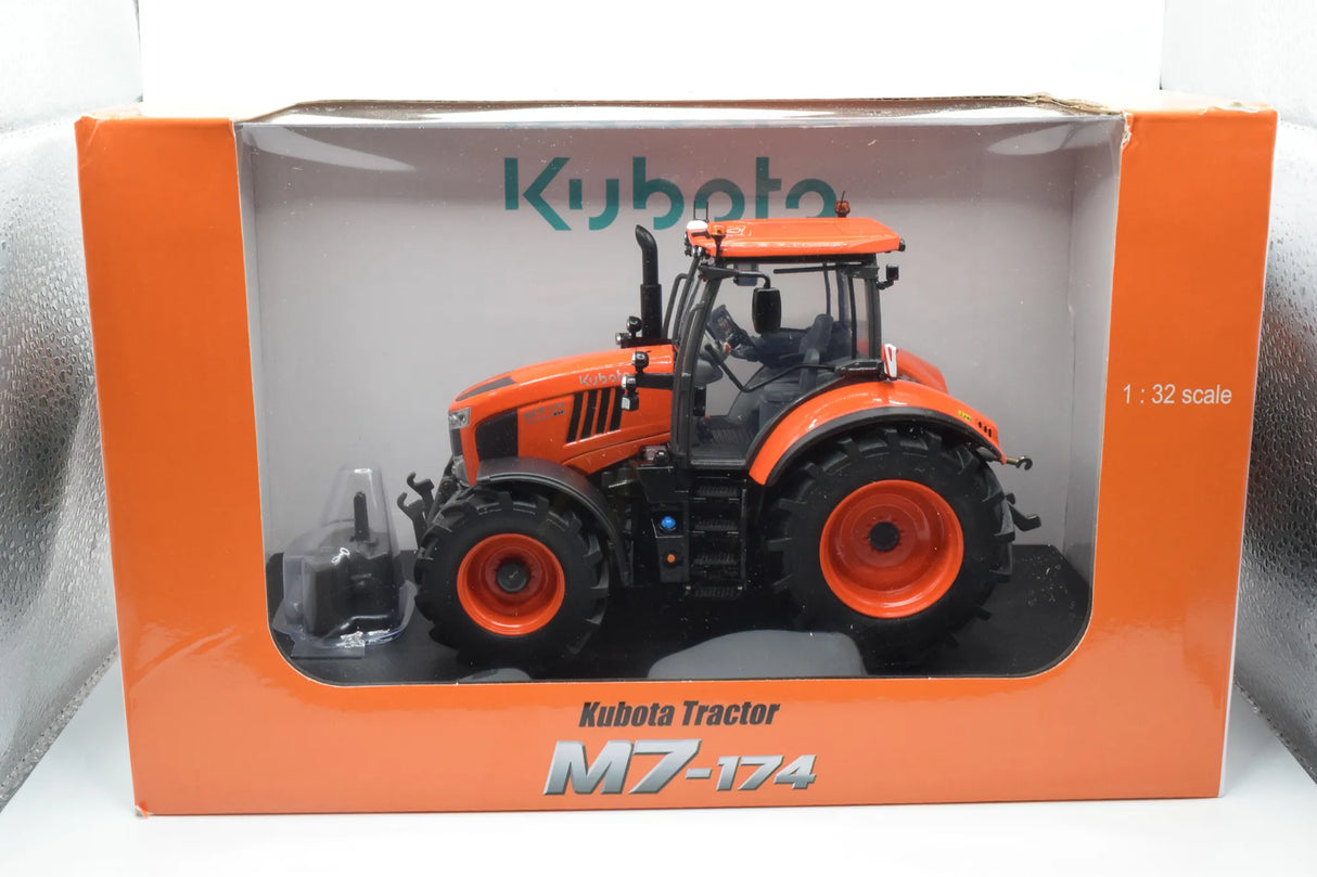 Kubota M7‑174 Model Tractor 1:32 Scale Die‑Cast with Weights by Universal Hobbies
