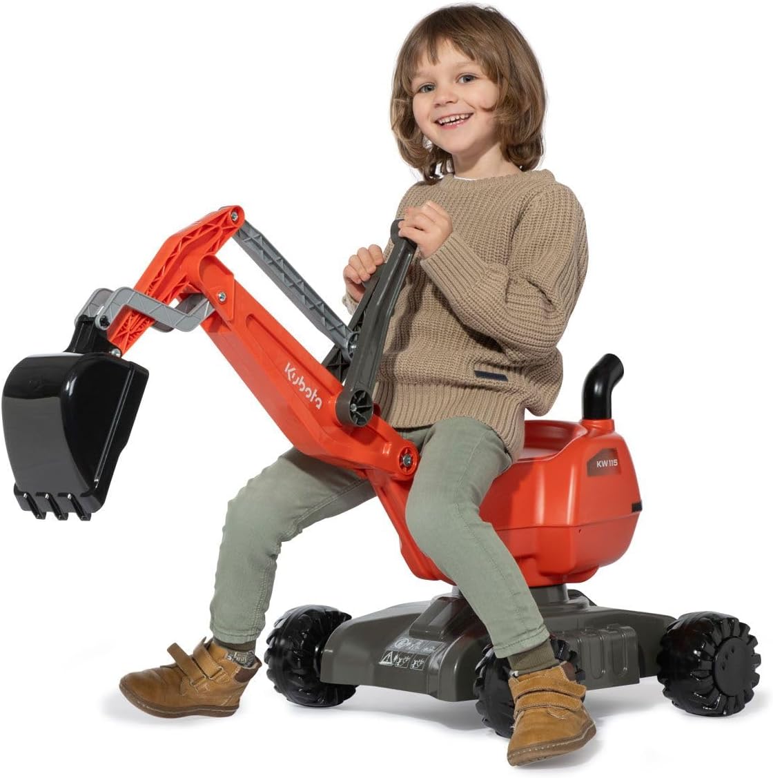 Rolly Toys Kubota 360° Ride-On Digger