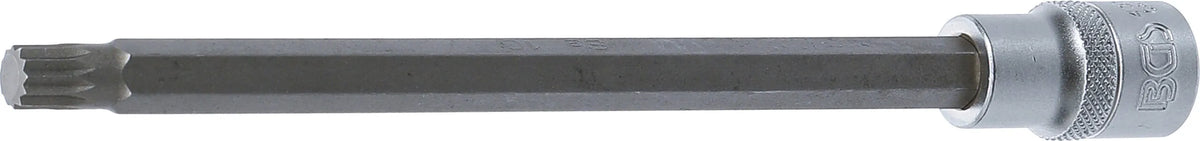 M10 Spline Bit Socket | 200 mm Length | 12.5 mm (1/2″) Drive | XZN Compatible