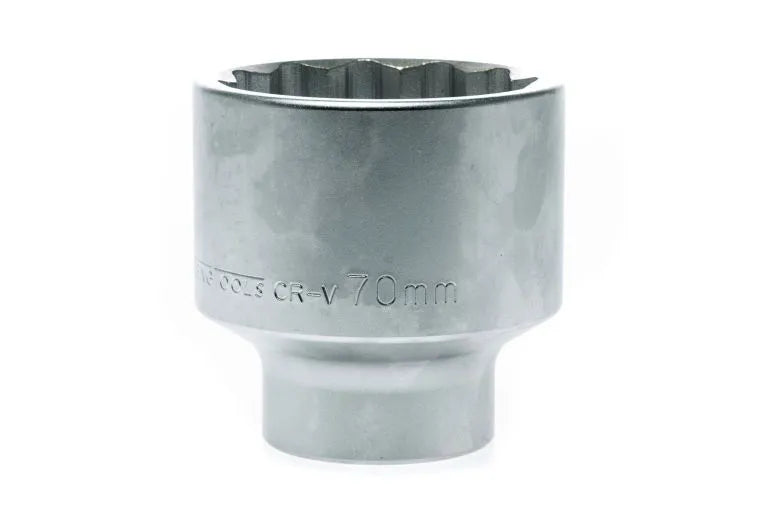 Teng Tools 1" Drive 12 Point Regular Metric Sockets (Sold Separately) - 70mm