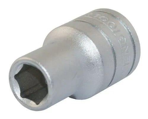 Teng Tools 1/2'' Drive Regular Metric Sockets - 15mm (6 Point)