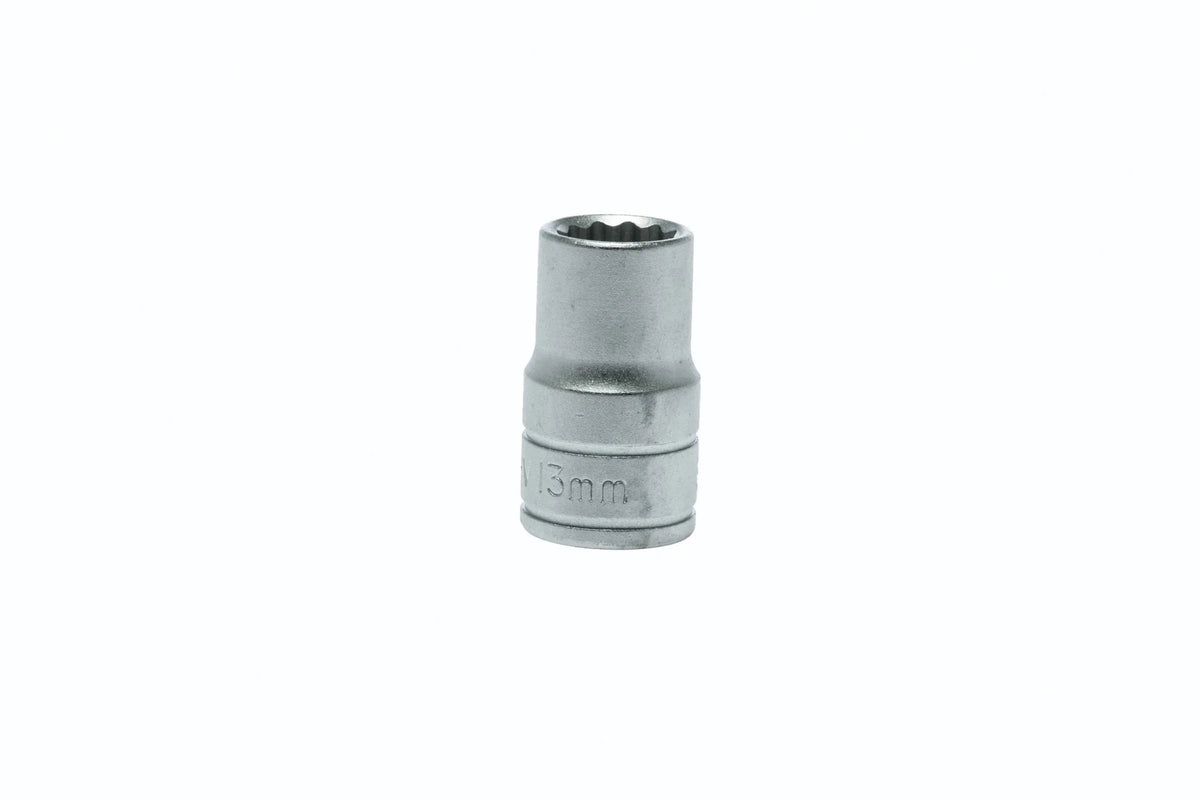 Teng Tools 1/2'' Drive Regular Metric Sockets - 13mm (12 Point)