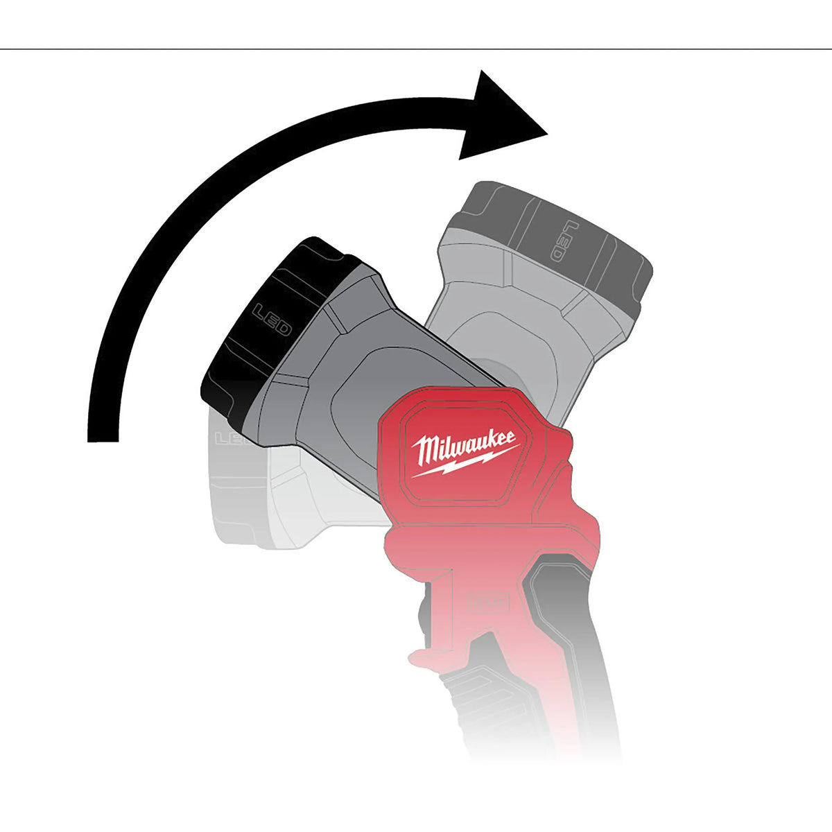 Milwaukee M18 LED Torch | Compact 18V Cordless Work Light