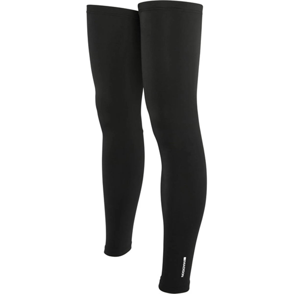Madison Isoler Thermal Leg Warmers - Black (Small) | Fleece-Backed, Lightweight Cycling Warmers