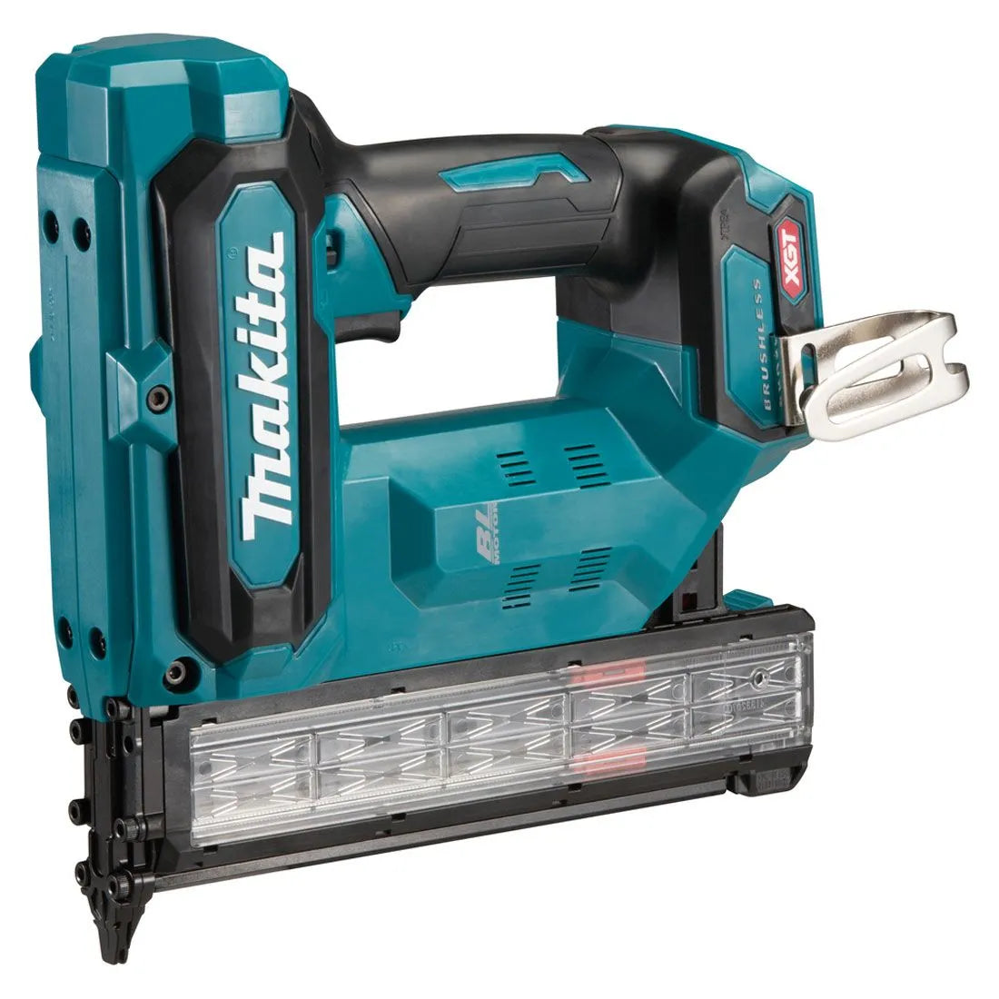 Makita FN001GD201 40mm 40V 2 x 2.5Ah Li-Ion XGT Brushless Second Fix Cordless Nail Gun | High Power & Precision