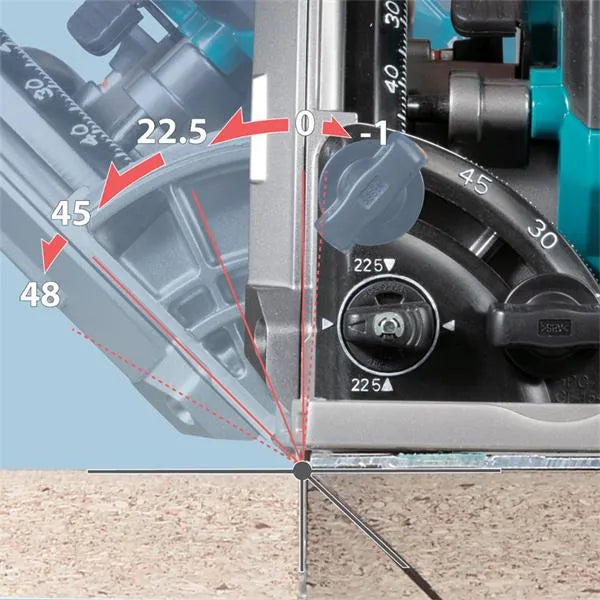 Makita SP001GZ03 40V XGT 165mm Plunge Track Saw (Bare Unit) | Precision, Power & Versatility