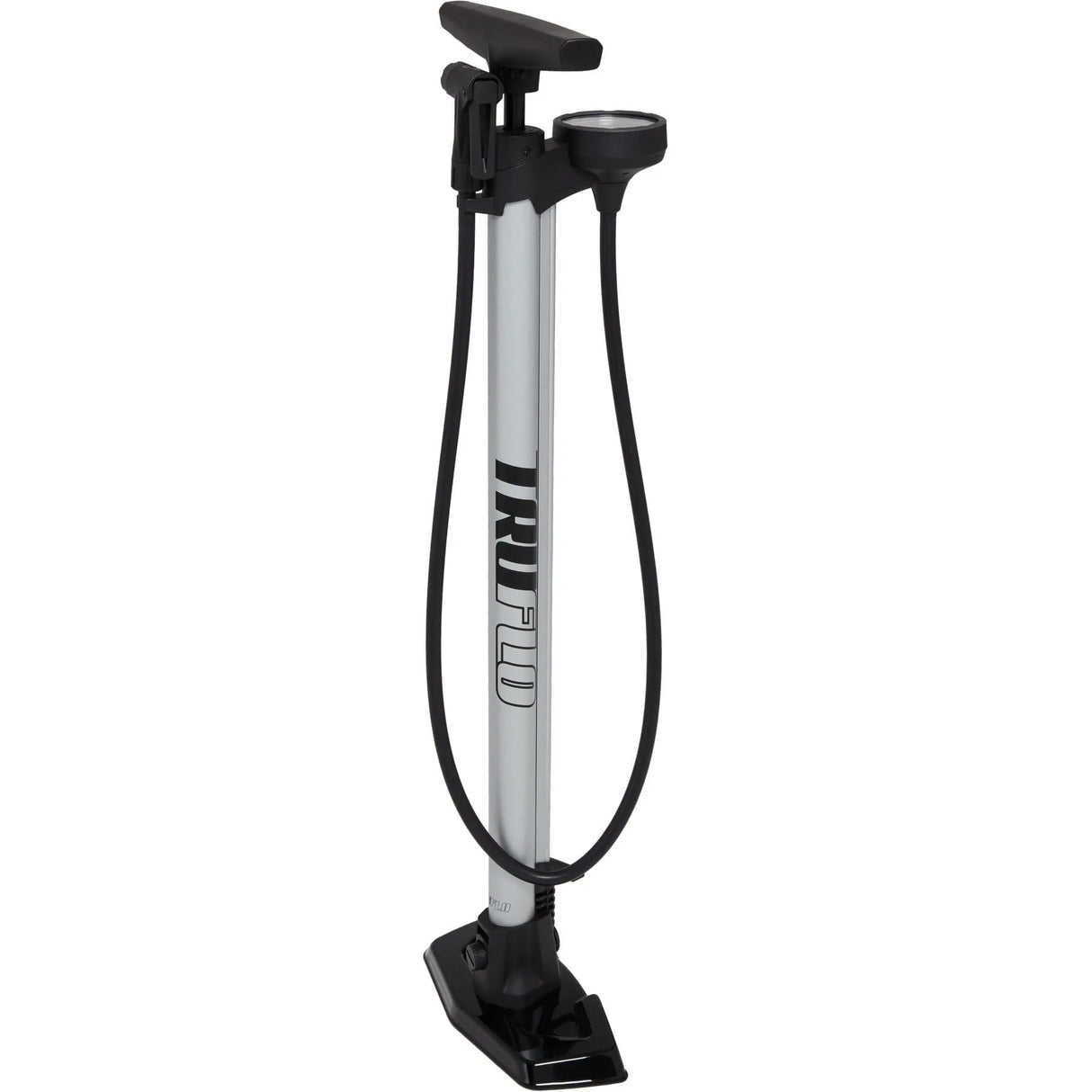 Maxtrax 4 Floor Pump QA4414 - Durable Bike Pump with Top Gauge & Auto-Select Valve Head