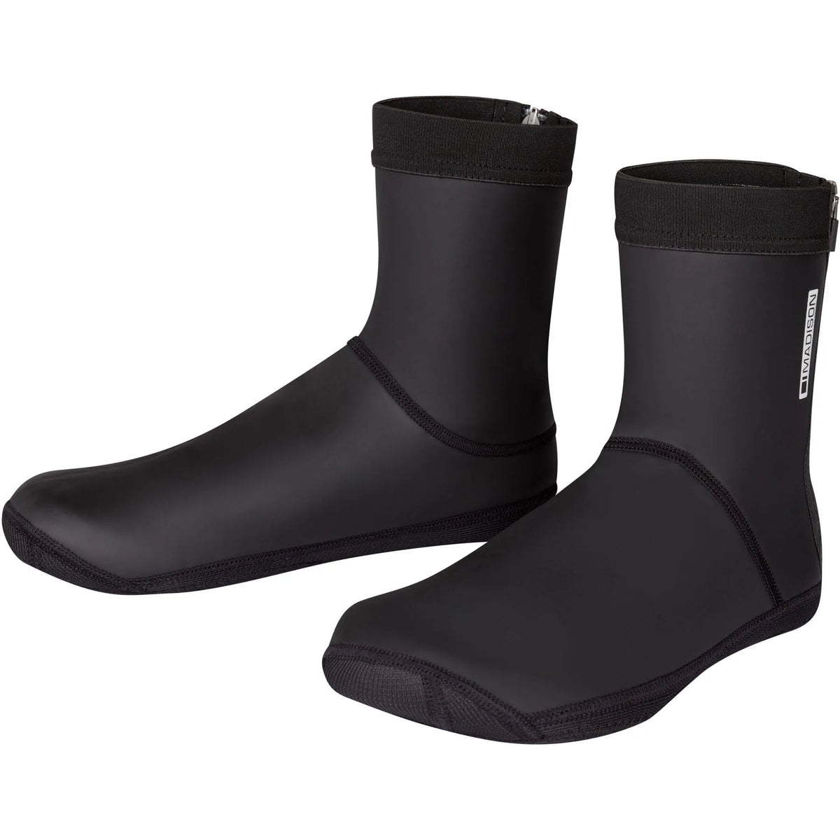 DTE Isoler Thermal Overshoes - Closed Sole, Waterproof & Windproof Black, Large