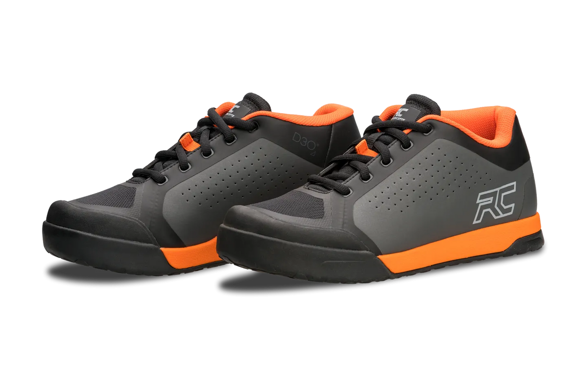 Men's Powerline All-Terrain Big Mountain Bike Shoes Charcoal/Orange