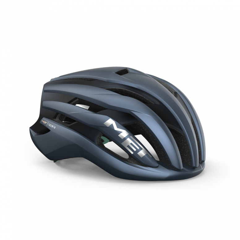 MET Trenta Mips Navy Helmet 56-58cm Medium | Pro-Level Road Cycling Helmet with MIPS