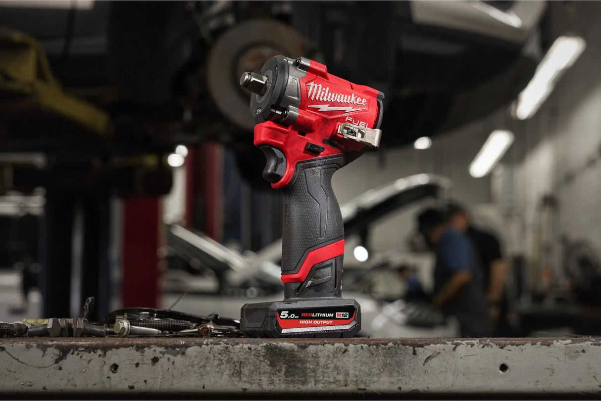 Milwaukee M12 FUEL™ ½″ Compact Impact Gun with Friction Ring - Lightweight, High Torque