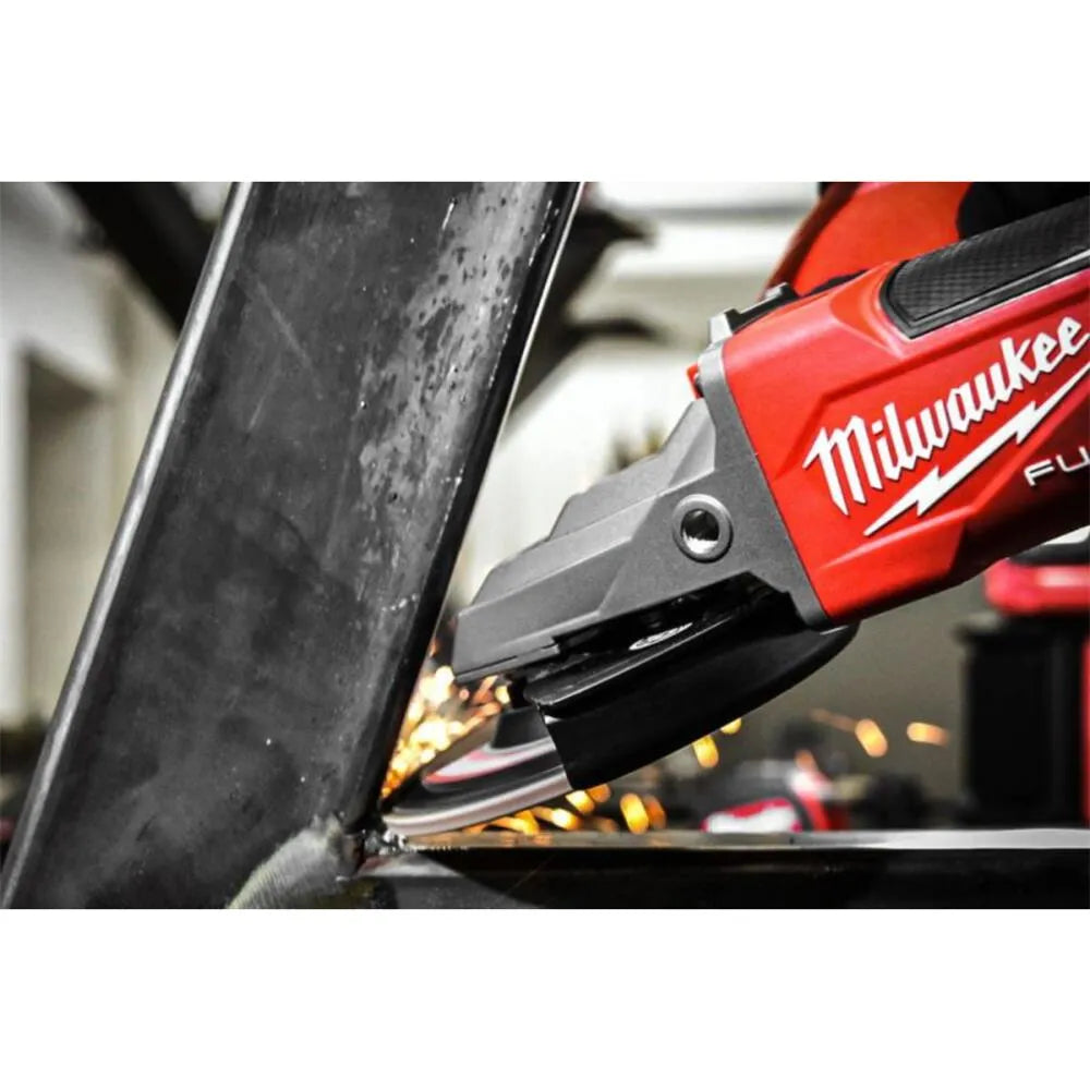 Milwaukee M18 FSAGF125XPDB‑0X FUEL 18V 125 mm Flat‑Head Angle Grinder (Bare)