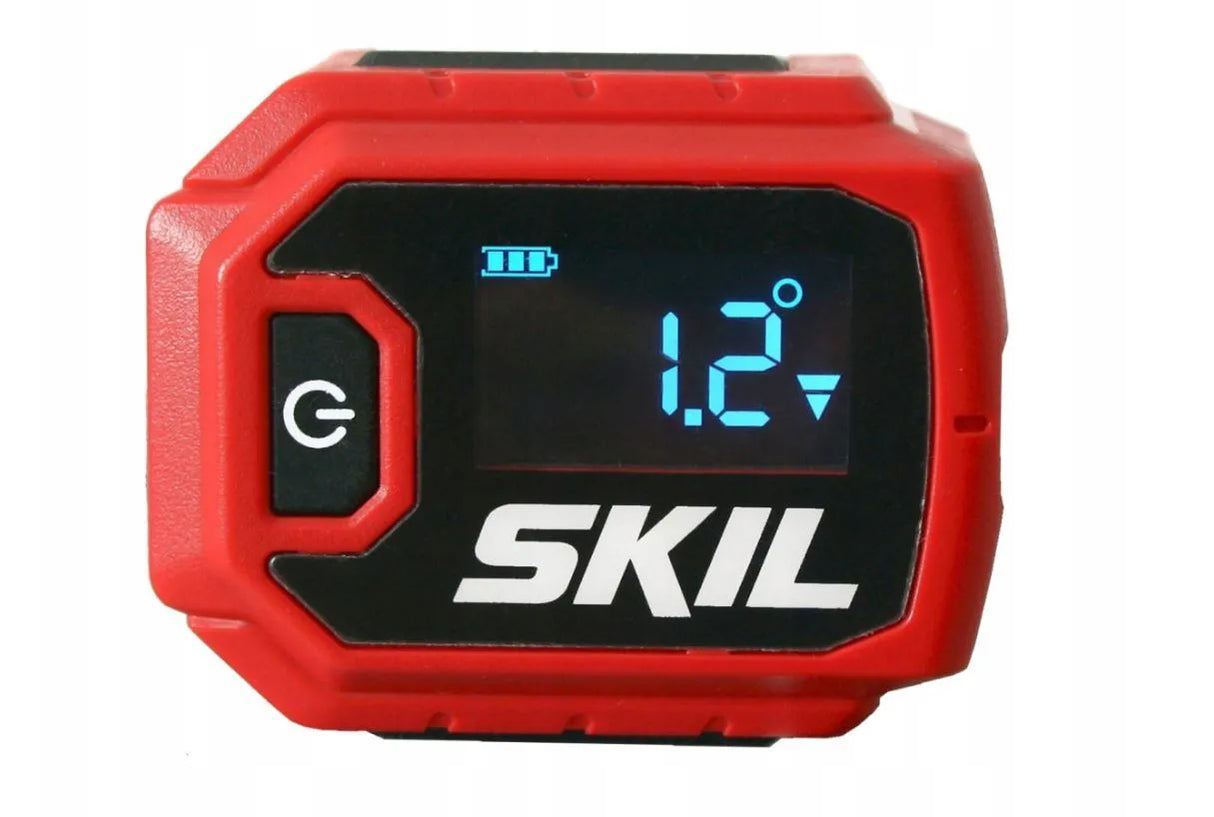 Skil 1900 AA Digital Line Laser Level - Precision Leveling Tool with Magnetic Edge & Protractor Base - 3 Year Warranty